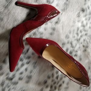 Ivanka Trump 4" Itgaines Genuine Suede Stiletto